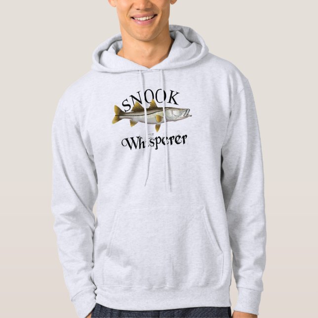 Snook Whisperer Light Hoodie (Front)