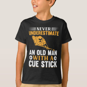 Snooker 8-ll Billiards Pool Billiard Player T-Shirt