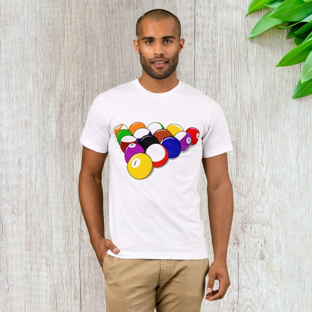 Snooker Balls Mens T-Shirt (Creator Uploaded)