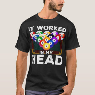Snooker Billiard Player Funny Pool Billiard T-Shirt