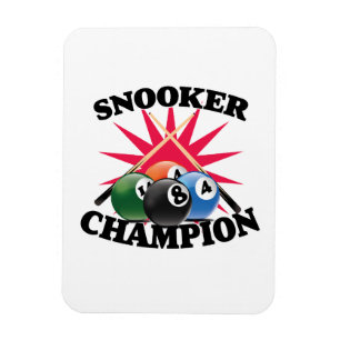 Snooker Champion  Magnet