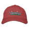 Snooker Embroidered Hat (Silver Text)