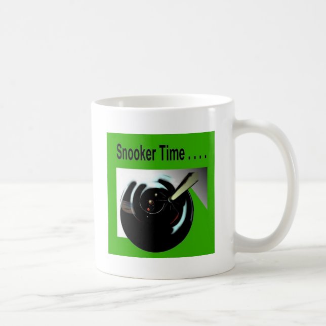 Snooker Lucky Coffee Mug (Right)