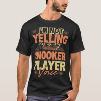 Snooker player saying sport hobby Baseball Sleeve