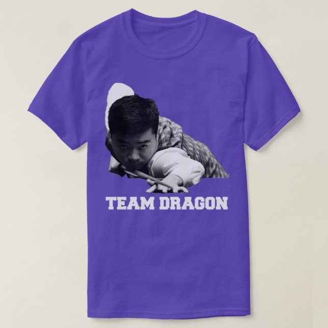 Snooker Team Dragon Ding Junhui Fans T-Shirt (Design Front)