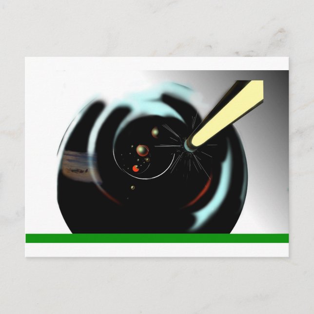 SNOOKER TIME POSTCARD (Front)