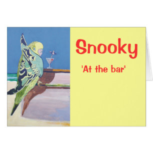 Snooky: 'At the bar'