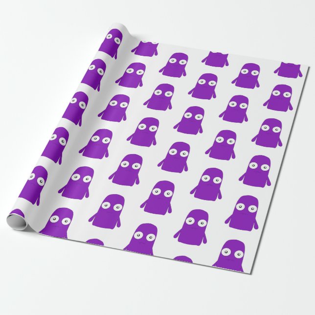 Snoomies Matte Wrapping Paper, 30" x 6' Wrapping Paper (Unrolled)