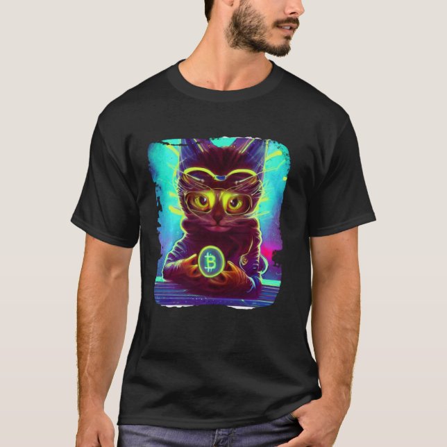 Snoop Catty Cat Crypto Original T-Shirt (Front)