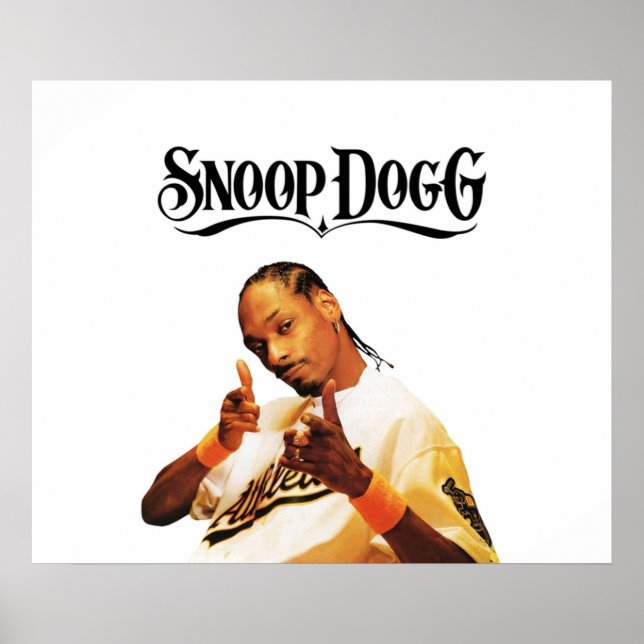 SNOOP DOGG BEING A BOSS AND LOGO POSTER (Front)