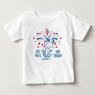 Snoopy 4th of July Dance Baby T-Shirt