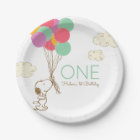 Snoopy and Balloons 1st Birthday