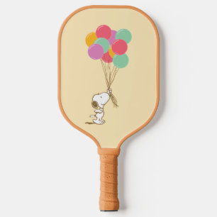 Snoopy and Balloons Pickleball Paddle