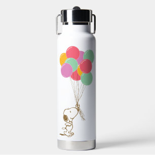 Snoopy and Balloons Water Bottle