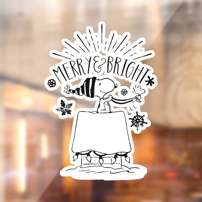 Snoopy and Woodstock - Merry & Bright (Sheet 2)