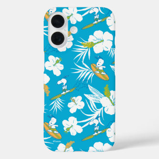 Snoopy Brooklyn Beach Pattern iPhone 16 Case