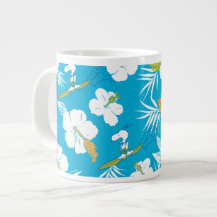 Snoopy Brooklyn Beach Pattern Large Coffee Mug