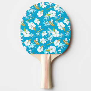 Snoopy Brooklyn Beach Pattern Ping Pong Paddle