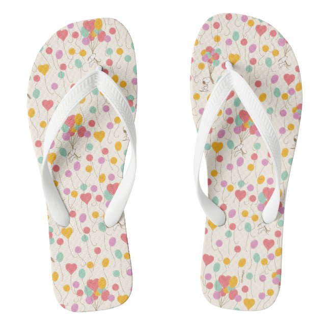 Snoopy Bunches of Balloons Pattern Jandals (Footbed)