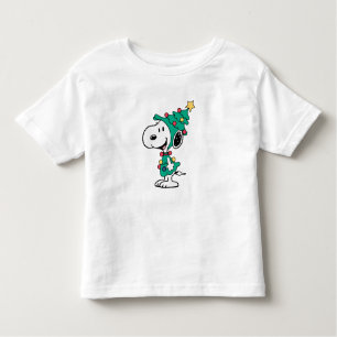 snoopy christmas trees toddler T-Shirt