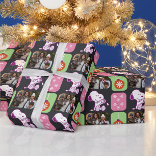 Snoopy Christmas Wrapping   Family Photo Paper