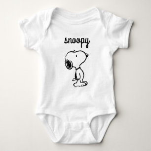 Snoopy Classic Comics Baby Bodysuit