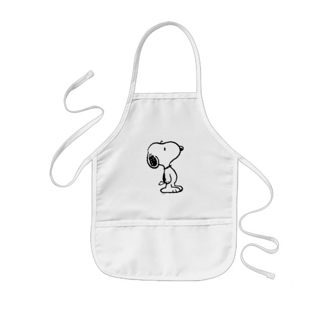 Snoopy Classic Comics Kids Apron (Front)