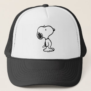 Snoopy Classic Comics Pattern Trucker Hat