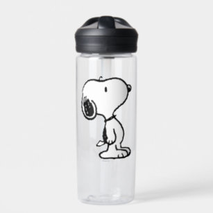 Snoopy Classic Comics Pattern Water Bottle