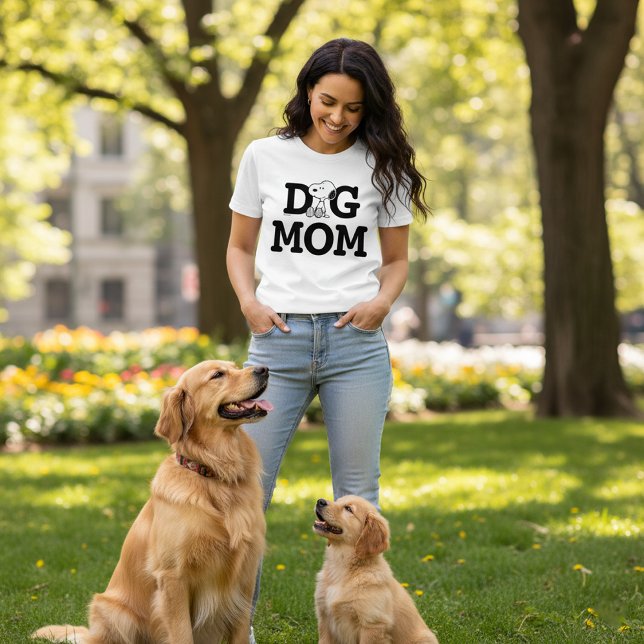 Snoopy | Dog Mum T-Shirt Tri-Blend Shirt (Creator Uploaded)