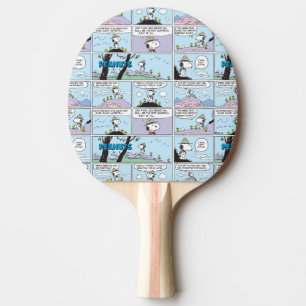 Snoopy & Friends   Go Hiking Ping Pong Paddle