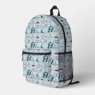 Snoopy & Friends   Go Hiking Printed Backpack