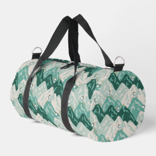 Snoopy Great Outdoors Pattern Duffle Bag
