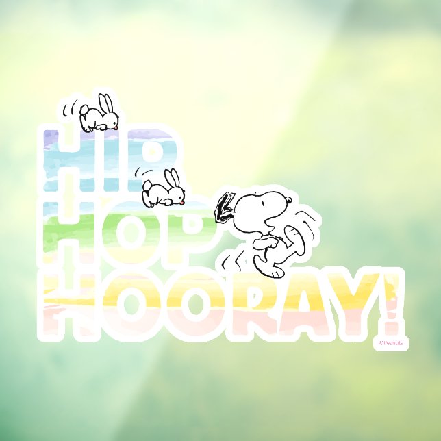 Snoopy Hip Hop Hooray Easter (Sheet 3)