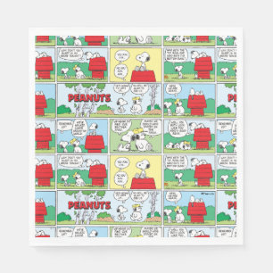 Snoopy & His Brothers Andy & Olaf Napkin