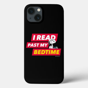 Snoopy "I Read Past My Bedtime" iPhone 13 Case
