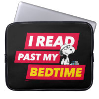 Snoopy "I Read Past My Bedtime"