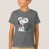 Snoopy "I Read Past My Bedtime"