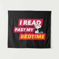 Snoopy "I Read Past My Bedtime"