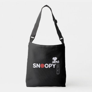 Snoopy Japanese Typography Graphic Crossbody Bag