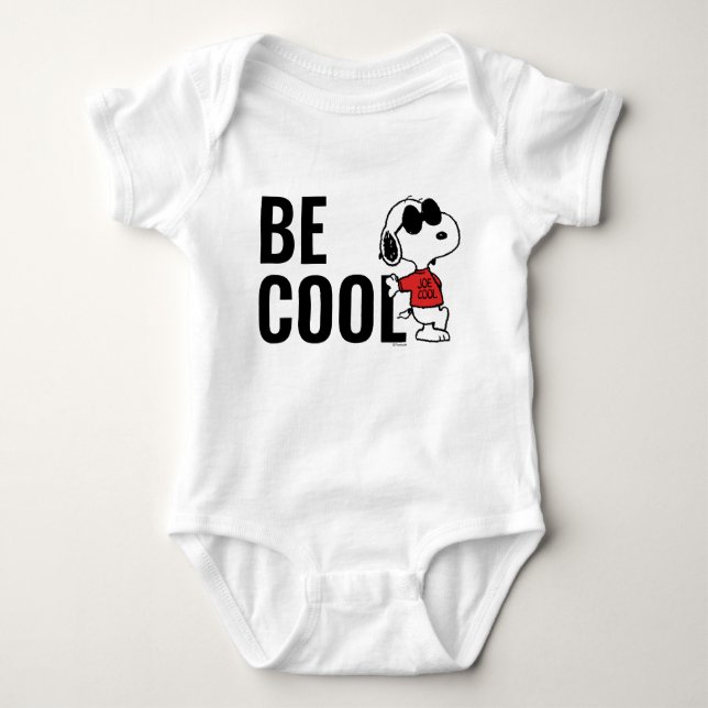 Snoopy "Joe Cool" Standing Baby Bodysuit (Front)