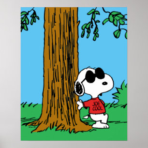 Snoopy "Joe Cool" Standing Poster