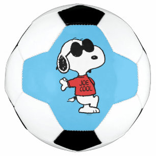 Snoopy "Joe Cool" Standing Soccer Ball