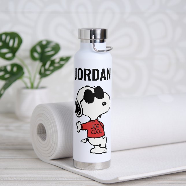 Snoopy "Joe Cool" Standing Water Bottle (Yoga)
