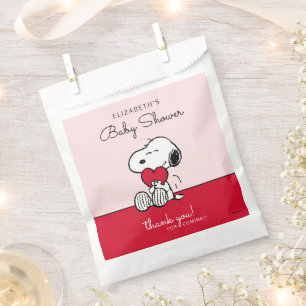 Snoopy Little Sweetheart Baby Shower Favour Bags