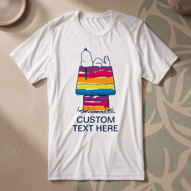 Snoopy | Rainbow Dog House Tri-Blend Shirt (Creator Uploaded)