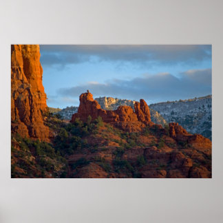 Snoopy Rock in Sedona, AZ 2203 Poster
