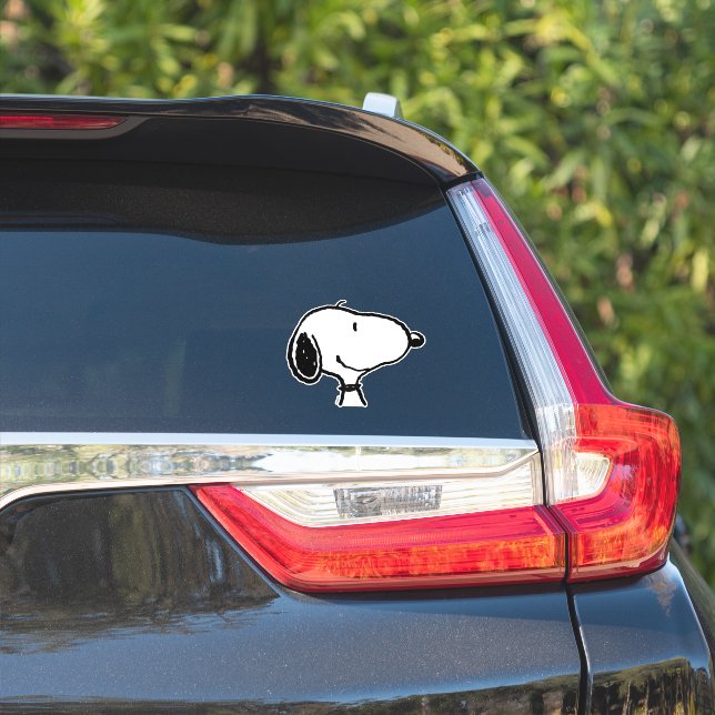 Snoopy Smile Giggle Laugh (Car Side)