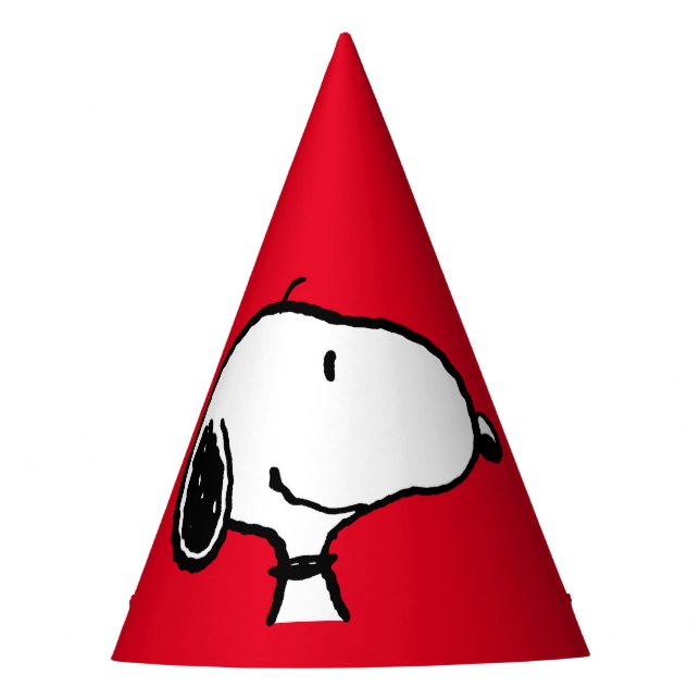 Snoopy Smile Giggle Laugh Party Hat (Front)