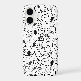 Snoopy Smile Giggle Laugh Pattern